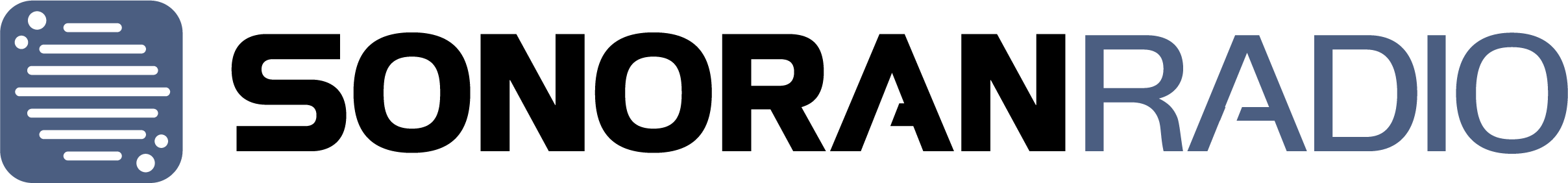 Sonoran Radio logo for light backgrounds